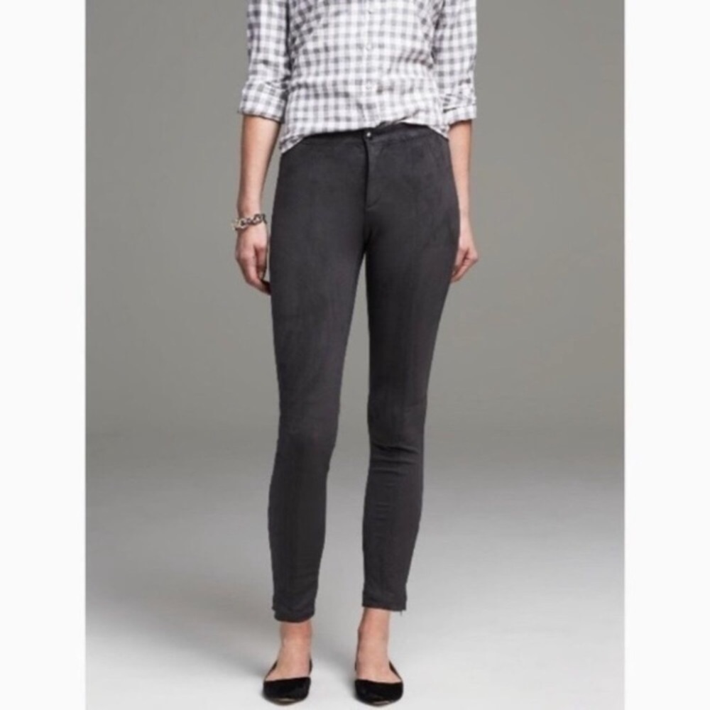 Banana Republic Faux Suede Pants oh.